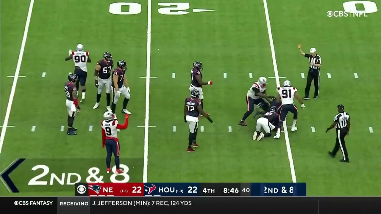 Jamie Collins Sack | Patriots vs Texans