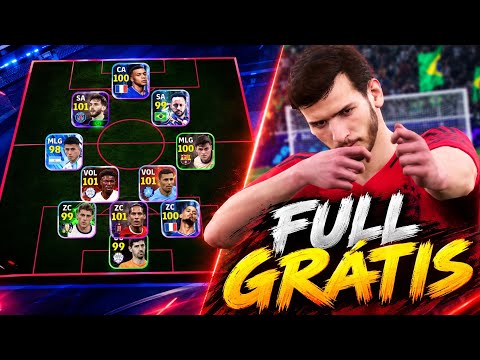 I built a full free-to-play squad and played online in eFootball Mobile