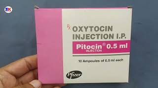 Pitocin 0.5ml Injection | Oxytocin Injection | Pitocin Injection Uses Benefits Dosage Review  Hindi