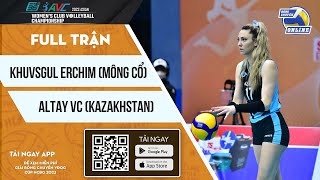 FULL MATCH | Khuvsgul Erchim vs Altay VC | Kazakhstan engulfed representatives from Mongolia