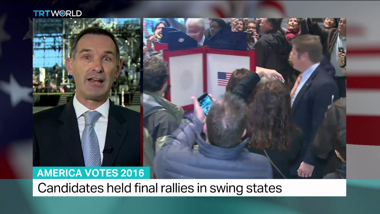 America Votes 2016: Hillary Clinton casts her vote