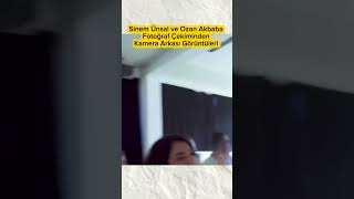 Sinem Ünsal Ve Ozan Akbaba Fotoğraf Çekiminden Kamera Arkası Görüntüleri