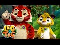 Leo y Tig 🐯 La Patrulla De La Taiga 🦁 Super Toons TV Dibujos Animados en Español