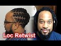 #667 - How I Shampoo & Retwist My Locs | 10 Month Loc Retwist!