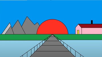 MS-Paint | Draw Morning View painting | by dev sir | th