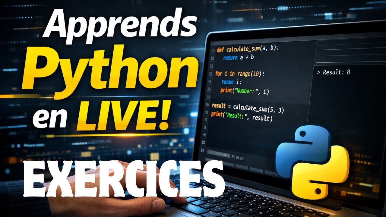 Apprends Python pour Débutants – Exercices Pratiques #2