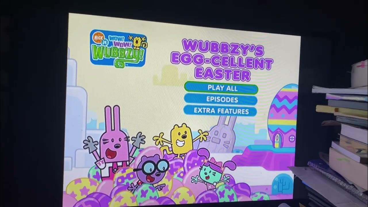 Wow Wow Wubbzy Wubbzy's Egg Cellent Easter Wow Wow Wubbzy! Wubbzy’s Egg-Cellent Easter 2011 DVD Menu Walkthrough