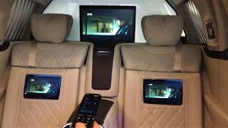 Mercedes W222 / Maybach X222 / Pullman - мультимедиа для пассажиров