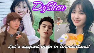 Let's support Shen Yue and Dylan Wang in Wonderland4!