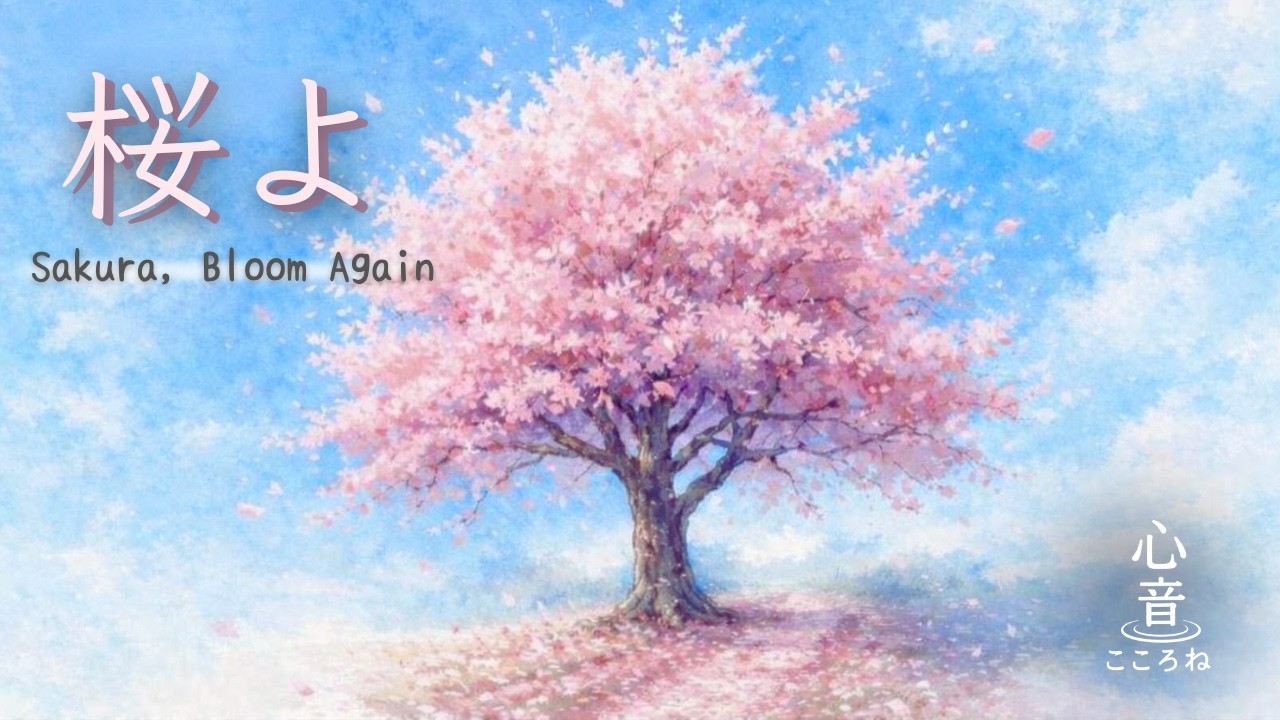 【桜よ】 心音 -こころね-｜人生の節目に寄り添う歌