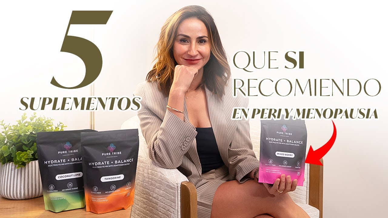 5 Suplementos que SÍ recomiendo en peri y menopausia