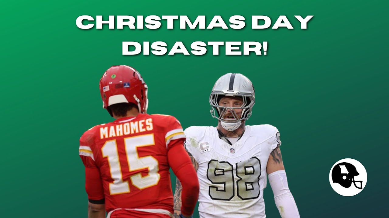 Christmas Day DISASTER! KC Chiefs lose to Las Vegas Raiders 2014! Will