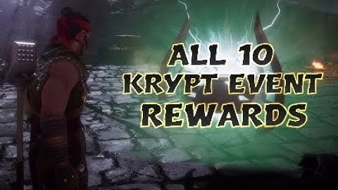 MORTAL KOMBAT 11™ / ALL "KLASSIC" KRYPT EVENTS UNLOCKED!!! (10x)