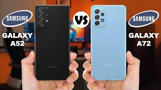 Samsung Galaxy A52 vs Samsung Galaxy A72