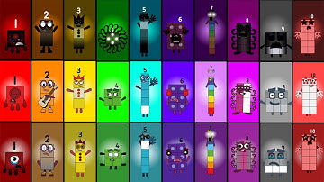 Uncannyblocks Band Different Nightmare! Creative Journey from (1-10) Horror - Negative - Normal!