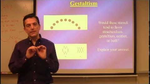 Theories of Perception Part 1 Lecture By Nestor Matthews