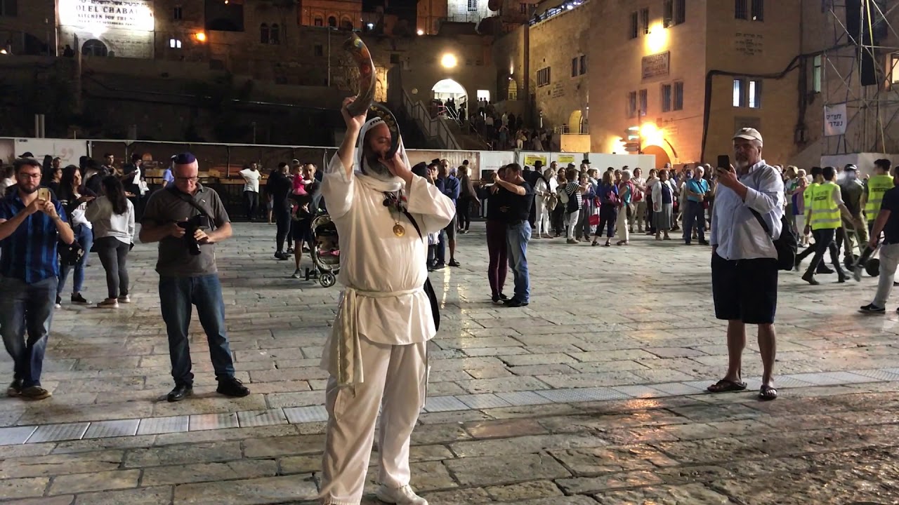 TOQUE DO SHOFAR JERUSALEM FESTIVA OUTUBRO 2018 YouTube