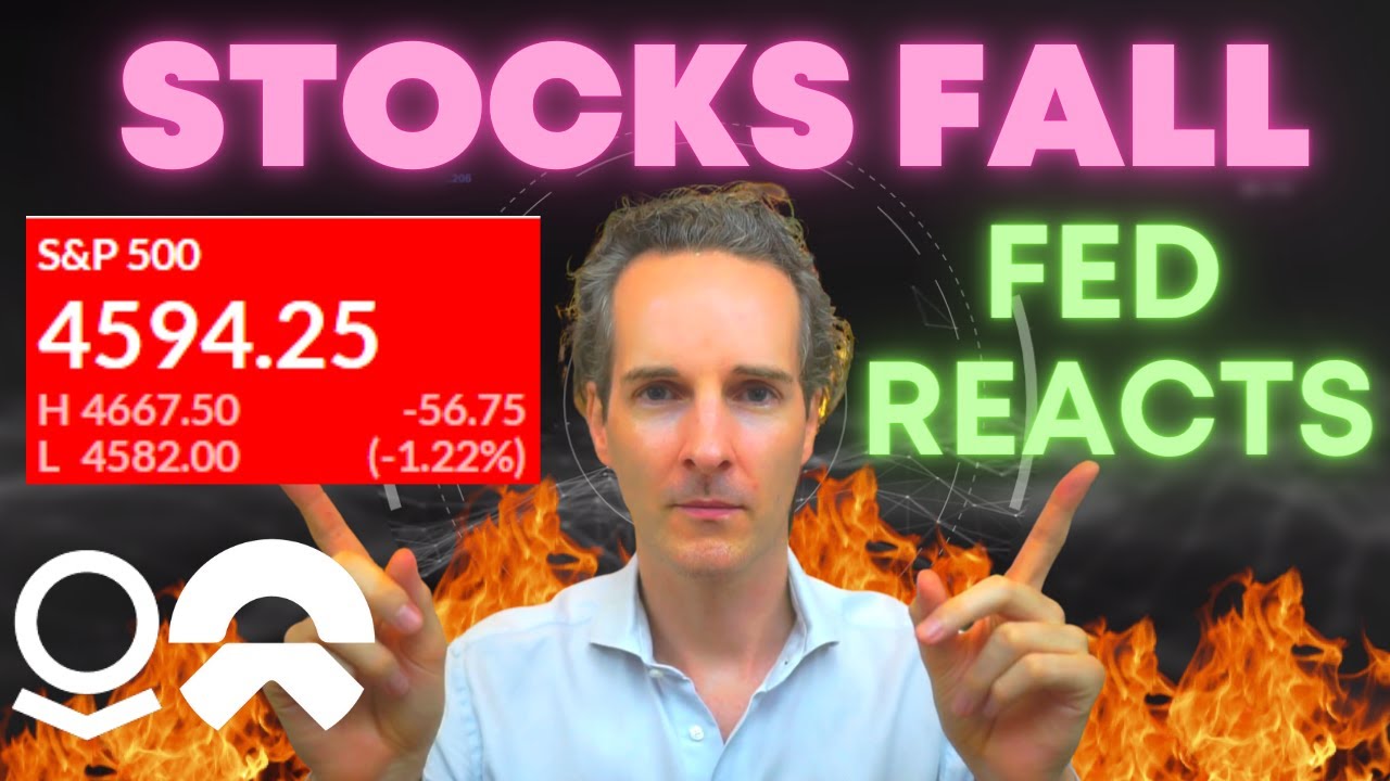 STOCKS FALL, FED REACTS ON MODERNA CEO WARNING! YouTube