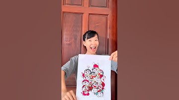 Bức Tranh Đổi Màu Nào Đẹp Nhất??? #shorts #chiuctoy #review