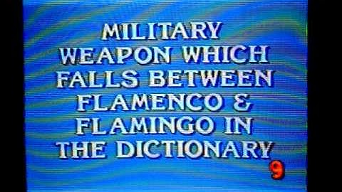 Sega Genesis Jeopardy! Game 1 Part 1