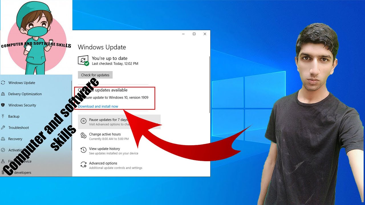 window 10 ko kaise Update karta hai , os ki completed setting computer