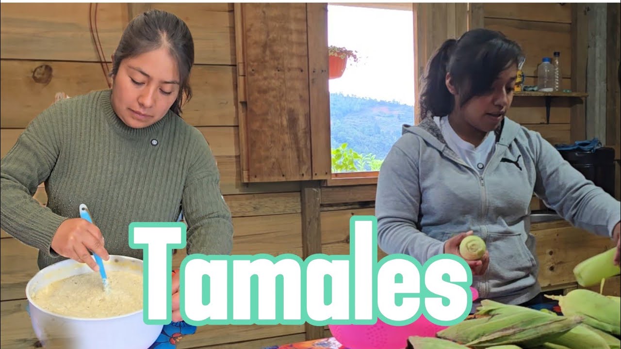 Como preparar tamales de Elote,rápido y sencillo 