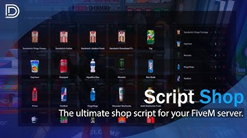 FREE - Shop UI ESX/QBCORE (all compatibility fivem server)