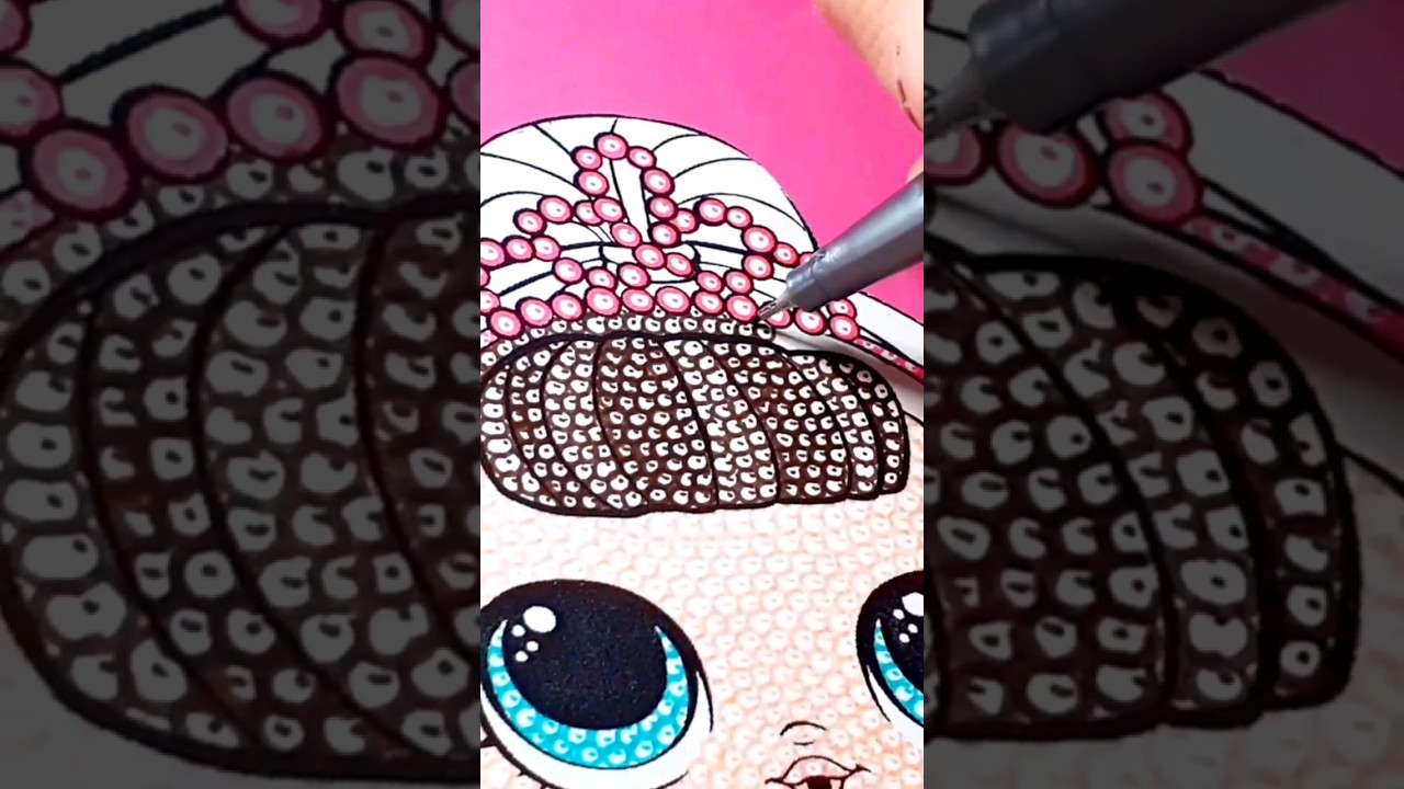 Poupée LOL #coloring #drawing #dessiner #art #kidstv #lol #doll #