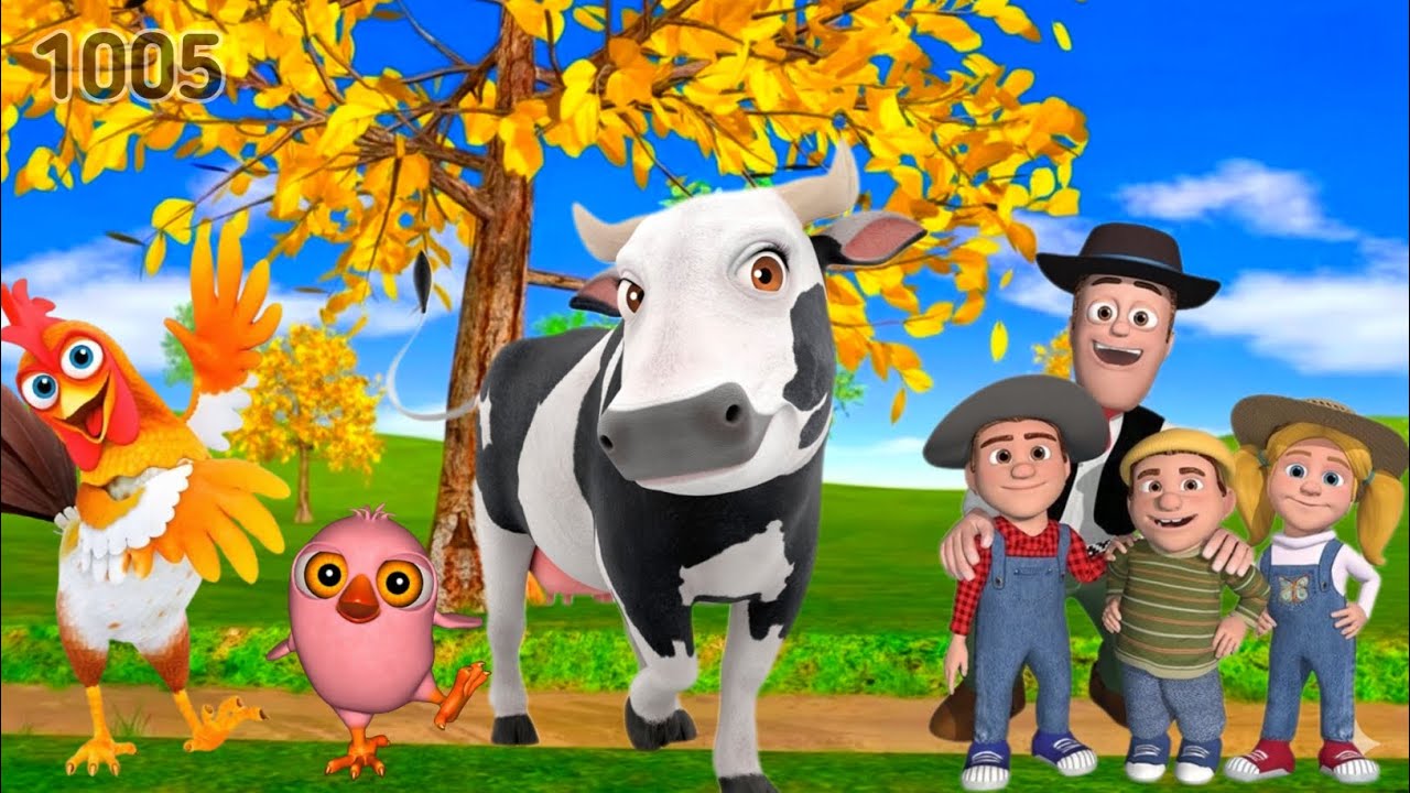 El Pollito pío 3d | El toro se congela jugando game Ep-36 en el juegodel Toro y el Tractor 3D 2026