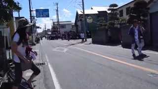 20110918－26年番神明町の山車が神明神社の前へ