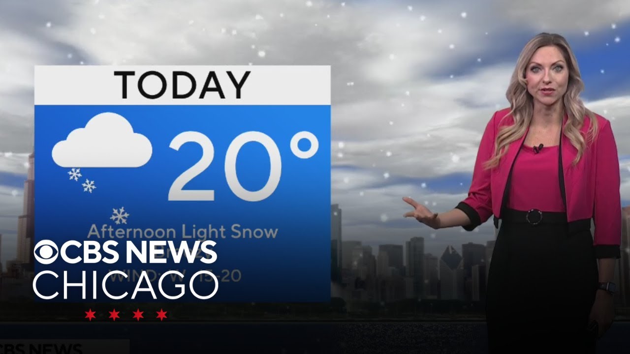 Light snow Saturday afternoon