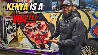 Black American Experiences Matatu Culture & Kenyan Street Food 🇰🇪