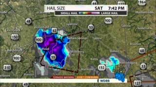 WDRB-TV - Severe Weather Coverage - 4/25/2015