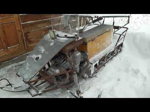 Снегоход Буран с двигателем Урал