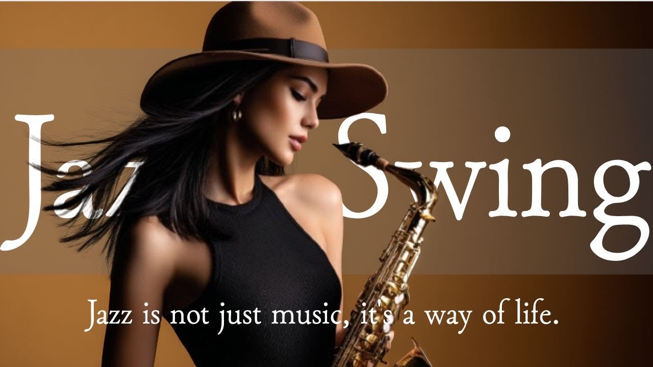 JAZZ Female Sax Swing | Elegant Mood Elevation | Late Night Work, Drive, Relax BGM 1hr