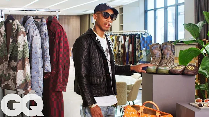Pharrell Shows Off His Louis Vuitton SS24 Collection Essentials | GQ - DayDayNews