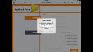 Publishing your PHP web form using Touch Forms for iPad