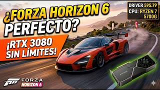 Probando el Driver 595.79 en Forza Horizon 6 | RTX 3080 & Ryzen 7 5700G