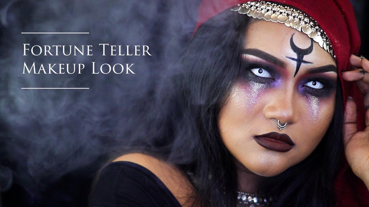 Fortune Teller Halloween Makeup Tutorial | Raisa Naushin