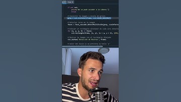 ¡Convierte tu Webcam en un Detector de Rostros con Python! 🎥👤🐍 #python #programacion