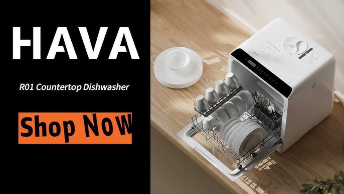 HAVA R01 Countertop Dishwasher for Apartments, RVs, and Limited Spaces