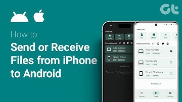 How To Send & Receive Files from iPhone to Android | Airdrop between iOS, Android, Windows & Mac