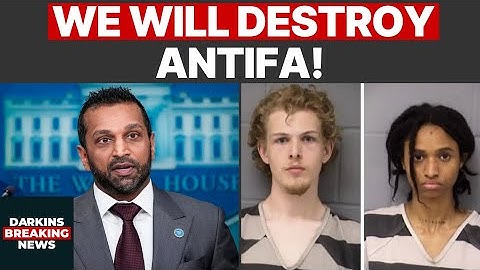 Kash Patel WAGES WAR on ANTIFA After Major ARRESTS Made