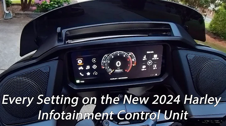 Everything you want to know about the 2024 Harley Davidson Infotainment Control Unit