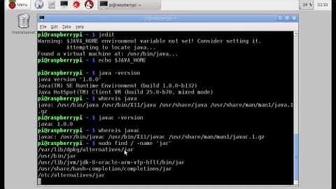 Set JAVA_HOME for Raspbian pre-loaded java 1.8.0