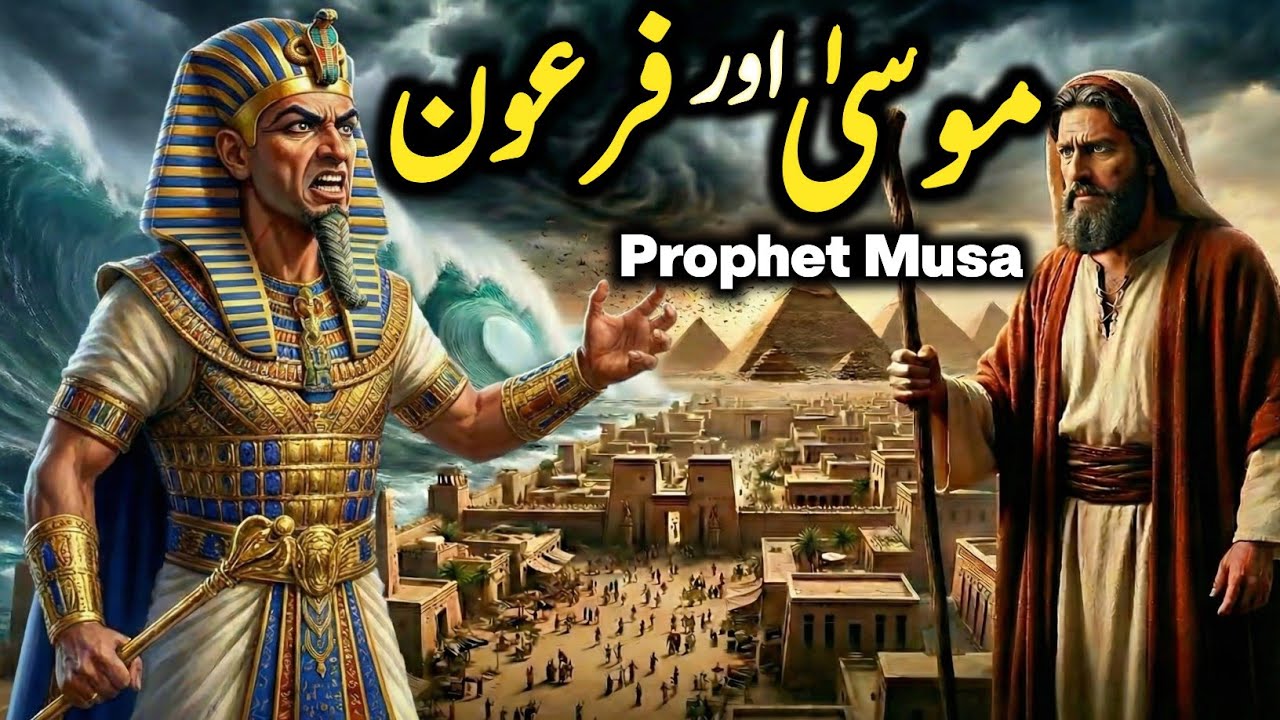 Hazrat Musa as Firon | The Story of Pharaoh and Musa | Islamic History Explain | Firon and Musa 
