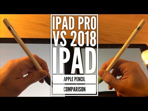 2018 iPad vs iPad Pro - An Apple Pencil comparison test