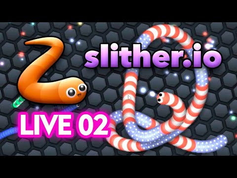 Slither.io - A COBRA GIGANTE no TOP1! (SLITHERIO) 