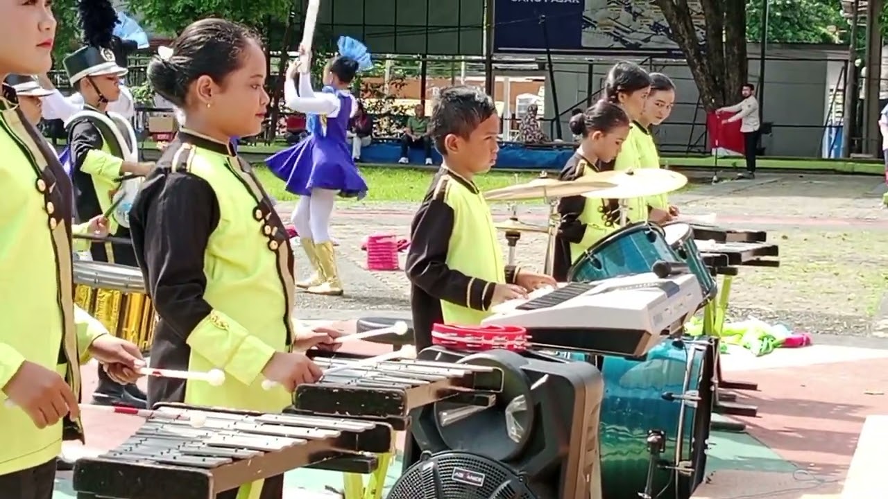 Drum Band SD 2 Manurunge Kab. Bone pada Hardiknas 2024