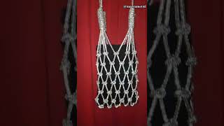 Rhinestone bling phone bag #fashion #handmade #diamond #macrame #luxury #style #bag #holder #holiday